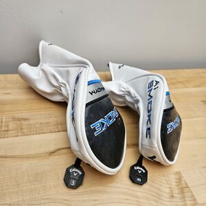 LOT OF 2 Callaway Paradym Ai Smoke Hybrid Club Headcover 3 & 4H